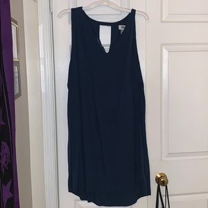 Dark blue dress